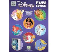 Disney Fun Songs for Easy Guitar - Easy Guitar Songbook with TAB Sheet Music for Beginning Guitarists | 26 Classic Disney Songs from Frozen, Moana, The Lion King, Mary Poppins and More