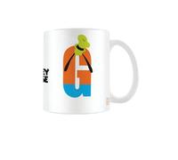 Disney G Mickey Mouse Alphabet Mug White/orange/blue (One Size)