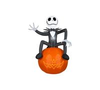Disney G08 220123X Jack Skellington on Pumpkin Halloween with Micro LED Lights