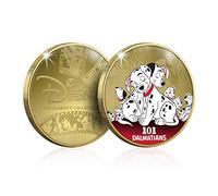 Disney Gifts Classics Collection 02 Limited Edition Rare Collectable Gold Coin/Medal - 101 Dalmatians