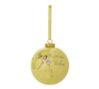 Disney Gifts Princess Christmas Bauble Belle Glass Ornament