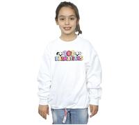 Disney Girl's 101 Dalmatians Multi Colour Sweatshirt in White | Size: 12-13 Years Disney White 12-13 Years