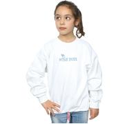 Disney Girl's Aladdin Wish Dude Sweatshirt in White | Size: 9 Years Disney White 9 Years