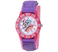 Disney Girl's Analog Japanese Quartz Watch with Nylon Strap WDS000746