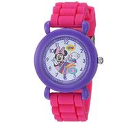 Disney Girl's Analog Japanese Quartz Watch with Silicone Strap WDS000741