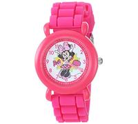 Disney Girl's Analog Japanese Quartz Watch with Silicone Strap WDS000742