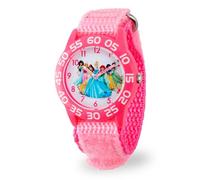Disney Girls Analog Quartz Watch with Nylon Strap W001990