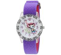 Disney Girl's Analog-Quartz Watch with Nylon Strap W003081