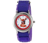 Disney Girl's Analog-Quartz Watch with Nylon Strap WDS000034