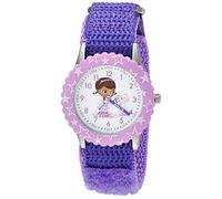 Disney Girl's Analog-Quartz Watch with Nylon Strap WDS000307