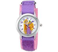 Disney Girl's Analog-Quartz Watch with Nylon Strap WDS000542