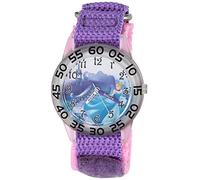 Disney Girl's Analog Quartz Watch with Nylon Strap WDS000865