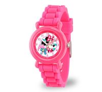 Disney Girl's Analog Quartz Watch with Silicone Strap WDS000006