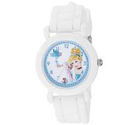 Disney Girl's Analog Quartz Watch with Silicone Strap WDS000868