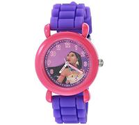 Disney Girl's Analog Quartz Watch with Silicone Strap WDS000881