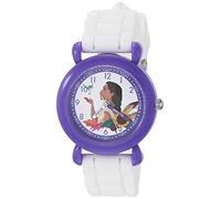 Disney Girl's Analog Quartz Watch with Silicone Strap WDS000882
