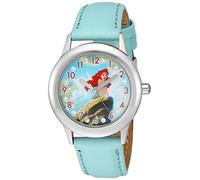 Disney Girl's Analogue Analog-Quartz Watch with Leather Strap W002916