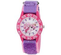 Disney Girl's Analogue Analog-Quartz Watch with Nylon Strap W002836