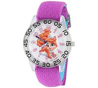 Disney Girl's Analogue Analog-Quartz Watch with Nylon Strap W002840