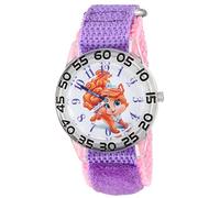 Disney Girl's Analogue Analog-Quartz Watch with Nylon Strap W002841