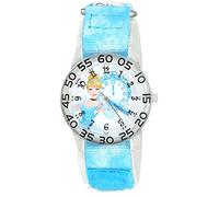 Disney Girl's Analogue Analog-Quartz Watch with Nylon Strap W002944