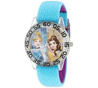 Disney Girl's Analogue Analog-Quartz Watch with Nylon Strap W002946