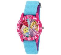Disney Girl's Analogue Analog-Quartz Watch with Nylon Strap W002956