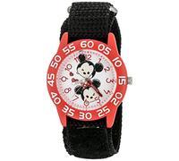 Disney Girl's Analogue Analog-Quartz Watch with Nylon Strap W003001