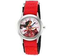 Disney Girl's Analogue Analog-Quartz Watch with Nylon Strap W003033