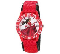 Disney Girl's Analogue Analog-Quartz Watch with Plastic Strap W003025