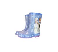 Disney Girl's Anna & Elsa Frozen Wellington Boots in Purple | Size: Infant 8 Disney Purple Infant 8