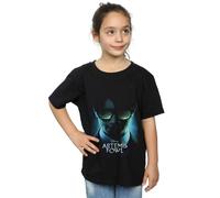 Disney Girl's Artemis Fowl Poster Cotton T-Shirt in Black | Size: 5-6 Years Disney Black 5-6 Years
