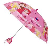 Disney Girls' Assorted Character Rainwear Umbrella, Princess, Age 3-6