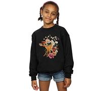 Disney Girls Bambi Meadow Sweatshirt Black 12-13 years