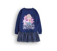 Disney Girls Blue Elsa Dress - 5-6 Years