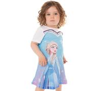 Disney Girls Blue Elsa Short Sleeve Nightdress - 9-10 Years