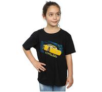 Disney Girl's Cars Cruz Ramirez Cotton T-Shirt in Black | Size: 9 Years Disney Black 9 Years