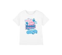 Disney Girl's Cars Sally Carrera Open Road Kids T-Shirt in White | Size: 7-8 Years Disney White 7-8 Years