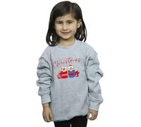 Disney Girls Chip 'n' Dale Christmas Surprise Sweatshirt Sport Grey 12-13 Years