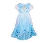 Disney Girls' Cinderella Fantasy Gown Nightgown, CINDERELLA AT THE BALL, 6,Blue