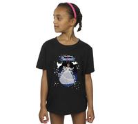 Disney Girls Cinderella Sparkles T-Shirt Black 9-11 Years