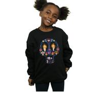 Disney Girl's Coco Candle Skull Sweatshirt in Black | Size: 7-8 Years Disney Black 7-8 Years