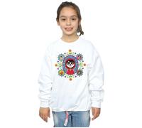 Disney Girl's Coco Remember Me Sweatshirt in White | Size: 5-6 Years Disney White 5-6 Years