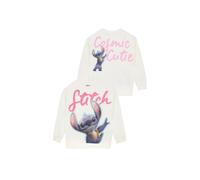 Disney Girl's Cosmic Cutie Sweatshirt in Cream | Size: 8-9 Years Disney Cream 8-9 Years