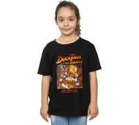 Disney Girl's Duck Tales The Movie Cotton T-Shirt in Black | Size: 5-6 Years Disney Black 5-6 Years
