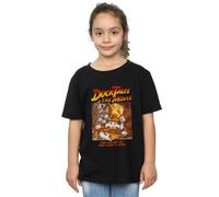 Disney Girl's Duck Tales The Movie Cotton T-Shirt in Black | Size: 7-8 Years Disney Black 7-8 Years