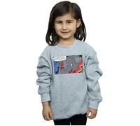 Disney Girl's Dumbo Rich & Famous Sweatshirt in Grey | Size: 9 Years Disney Grey 9 Years