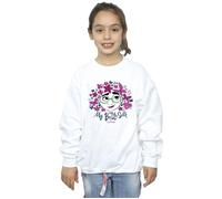 Disney Girl's Encanto My Best Self Sweatshirt in White | Size: 3-4 Years Disney White 3-4 Years