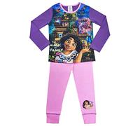 Disney Girls Encanto Pyjamas - Long Sleeved - Sizes 4 to 10-9-10 Years / 134-140 cms Purple/Pink