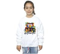Disney Girl's Encanto Sisters Sweatshirt in White | Size: 9 Years Disney White 9 Years